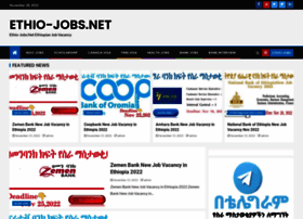 Ethio-jobs.net thumbnail
