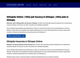Ethiojobsonline.net thumbnail
