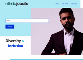Ethnicjobsite.co.uk thumbnail