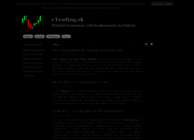 Etrading.sk thumbnail Etrading.sk thumbnail