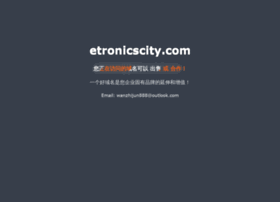 Etronicscity.com thumbnail