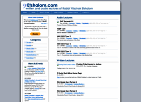 Etshalom.com thumbnail