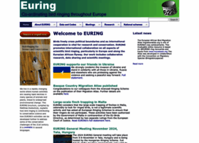 Euring.org thumbnail
