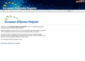 European-business-register.net thumbnail