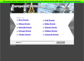 Europeanevents.com thumbnail