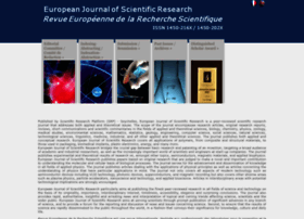 Europeanjournalofscientificresearch.com thumbnail