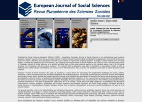Europeanjournalofsocialsciences.com thumbnail