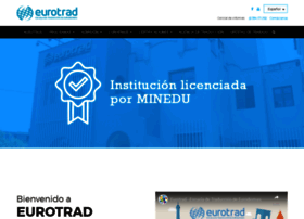 Eurotrad.edu.pe thumbnail