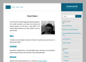 Evandavis.org thumbnail