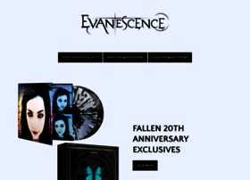Evanescence.com thumbnail