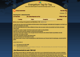 Evangeliumtagfuertag.org thumbnail