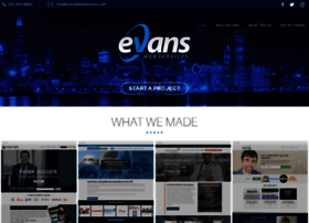 Evanswebservices.com thumbnail