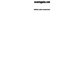 Eventgate.net thumbnail