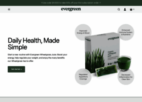 Evergreenjuices.com thumbnail