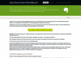 Evernote-manual.de thumbnail