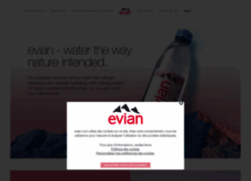 Evian.com thumbnail