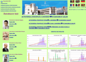 Evidentacercetare.univ-danubius.ro thumbnail