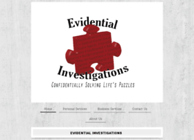 Evidentialinvestigations.com thumbnail