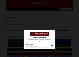 Examjobalert.com thumbnail