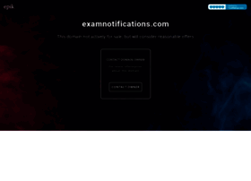 Examnotifications.com thumbnail