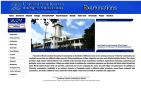 Exams.keralauniversity.ac.in thumbnail