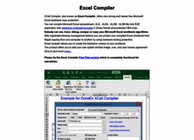 Excelcompiler.com thumbnail