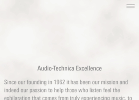 Excellence.audio-technica.com thumbnail