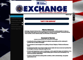 Exchangeclubsmich.org thumbnail