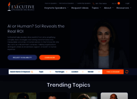 Executivespeakers.com thumbnail