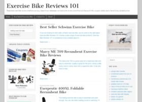Exercisebikereviews101.com thumbnail