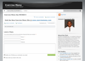 Exercisemenu.wordpress.com thumbnail