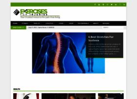 Exercisesforinjuries.com thumbnail
