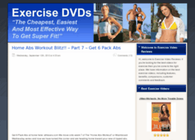 Exercisevideoreviews.info thumbnail