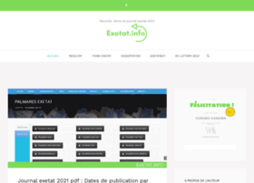 Exetat.info thumbnail