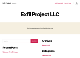 Exfilproject.com thumbnail