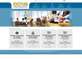Exitusconcursos.com.br thumbnail
