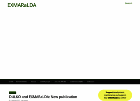 Exmaralda.org thumbnail