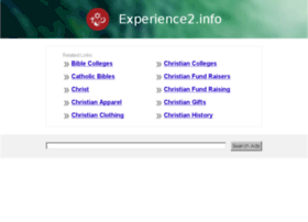 Experience2.info thumbnail