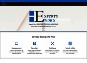 Experts-word.fr thumbnail