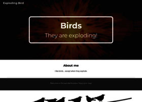 Explodingbird.com thumbnail