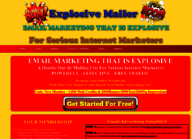 Explosivemailer.com thumbnail