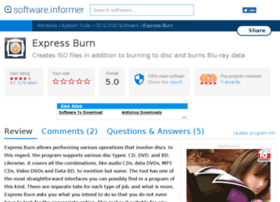 Express-burn.software.informer.com thumbnail