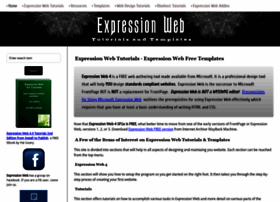 Expression-web-tutorials.com thumbnail