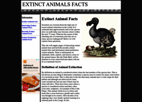 Extinct-animals-facts.com thumbnail
