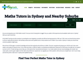 Ezymathtutoring.com.au thumbnail