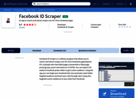 Facebook-id-scraper.software.informer.com thumbnail