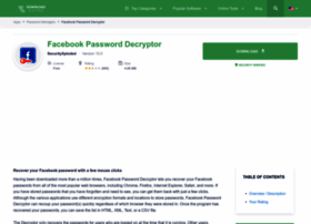 Facebook_password_decryptor.en.downloadastro.com thumbnail