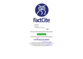 Factcite.com thumbnail