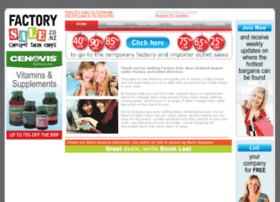 Factorysale.co.nz thumbnail