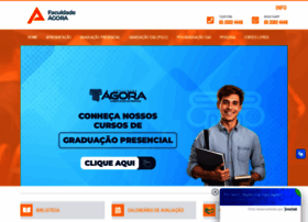 Faculdadeagora.edu.br thumbnail